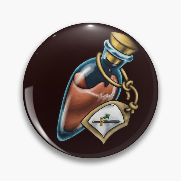 Item preview, Attack Up Potion designed and sold by PotatoBrainArts.