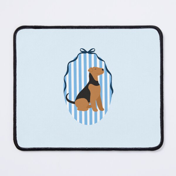 Item preview, Airedale Terrier Framed with Bow, Airedale Terrier Lover Gift designed and sold by breannehope.