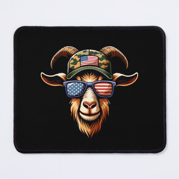 Item preview, Funny Goat 4th July USA Flag America Boys Girls Kids designed and sold by rafaeltto.