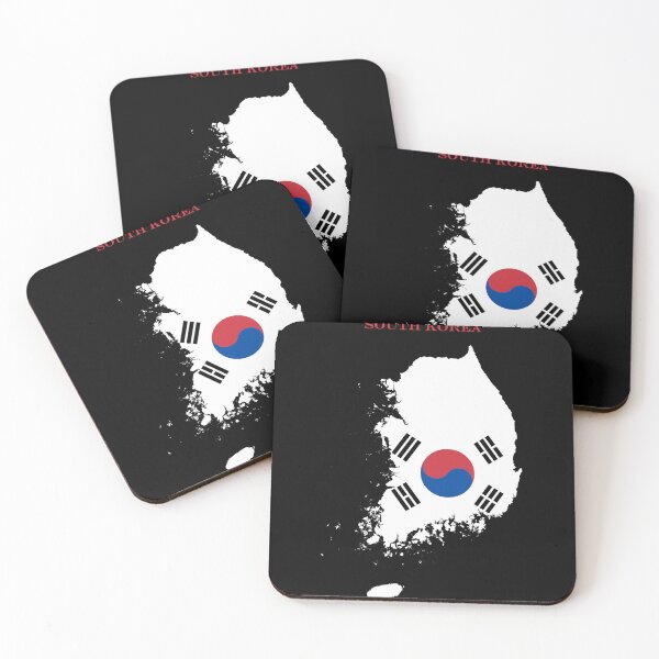 Item preview, South Korea Map Flag Silhouette Korean Pride Heritage Gift designed and sold by NTGUILTY.