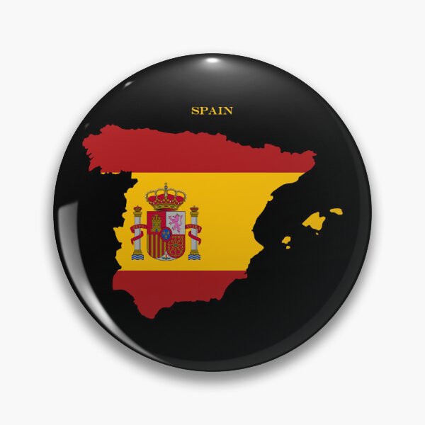 Item preview, Spain Map Flag Silhouette Spanish Pride Heritage Gift designed and sold by NTGUILTY.