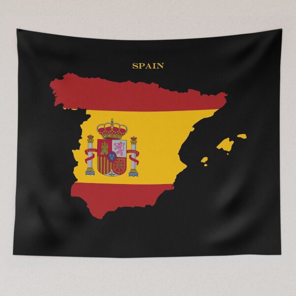 Item preview, Spain Map Flag Silhouette Spanish Pride Heritage Gift designed and sold by NTGUILTY.