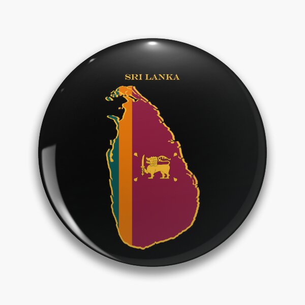 Item preview, Sri Lanka Map Flag Silhouette Sri Lankan Pride Heritage Gift designed and sold by NTGUILTY.
