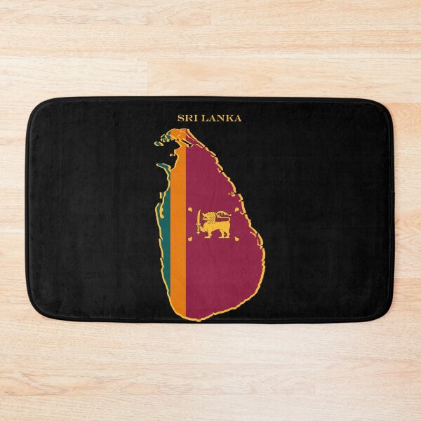 Item preview, Sri Lanka Map Flag Silhouette Sri Lankan Pride Heritage Gift designed and sold by NTGUILTY.