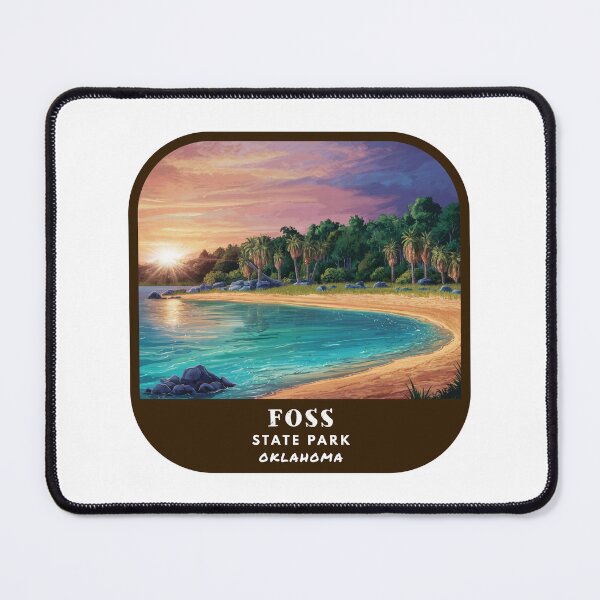 Item preview, Foss State Park (Oklahoma) designed and sold by RabbitK.