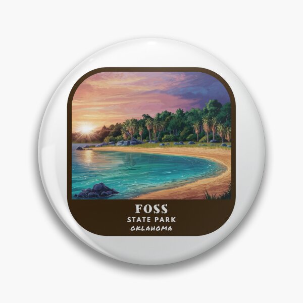 Item preview, Foss State Park (Oklahoma) designed and sold by RabbitK.