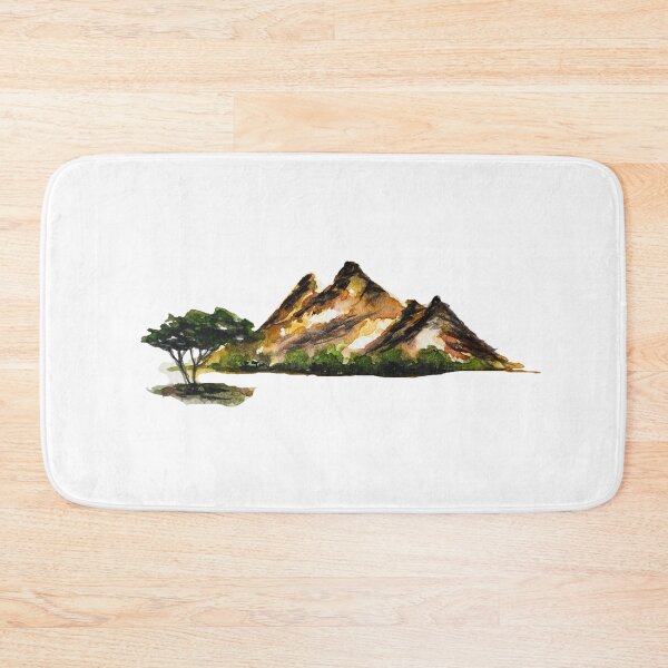 Item preview, Mountain Landscape Art | Watercolor Nature Painting designed and sold by Little Bloom Studio.