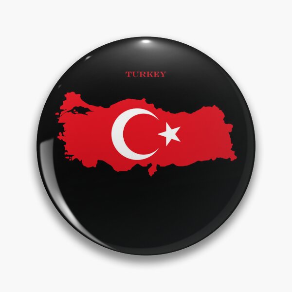 Item preview, Turkey Map Flag Silhouette Turkish Pride Heritage Gift designed and sold by NTGUILTY.