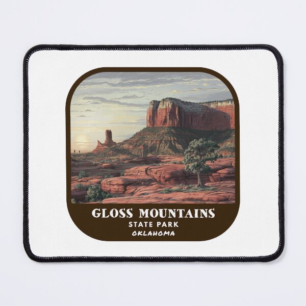 Item preview, Gloss Mountain State Park (Oklahoma) designed and sold by RabbitK.