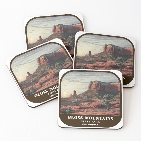 Item preview, Gloss Mountain State Park (Oklahoma) designed and sold by RabbitK.
