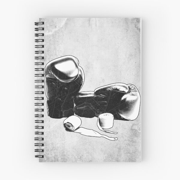 Item preview, Boxing Gloves and Hand Wraps Etched Illustration designed and sold by Ghoul Enterprises.