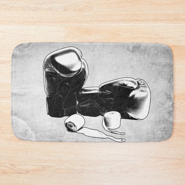 Item preview, Boxing Gloves and Hand Wraps Etched Illustration designed and sold by Ghoul Enterprises.