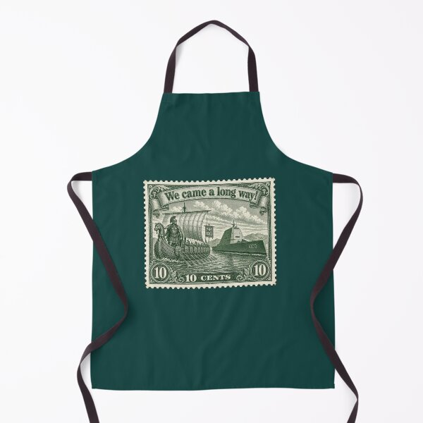 Item preview, Roman Galley to Stealth Destroyer: Vintage Stamp designed and sold by 9xgraphics.
