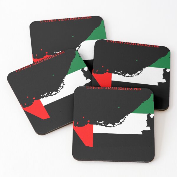 Item preview, United Arab Emirates Map Flag Silhouette UAE Pride Heritage Gift designed and sold by NTGUILTY.