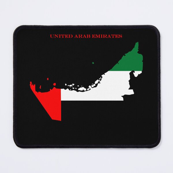 Item preview, United Arab Emirates Map Flag Silhouette UAE Pride Heritage Gift designed and sold by NTGUILTY.