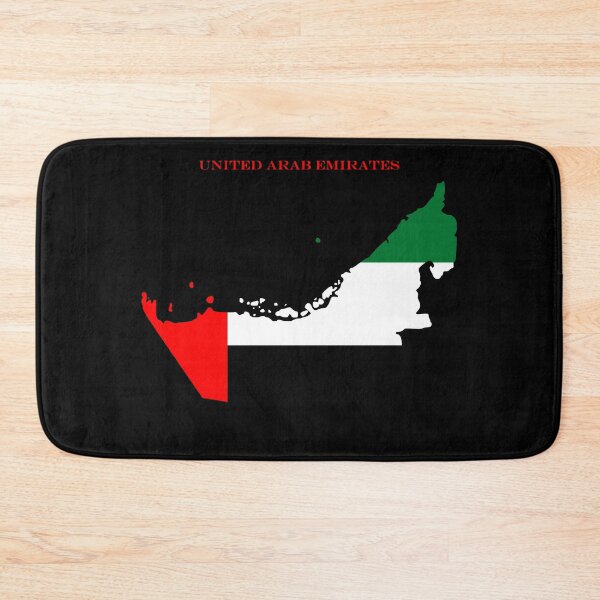 Item preview, United Arab Emirates Map Flag Silhouette UAE Pride Heritage Gift designed and sold by NTGUILTY.