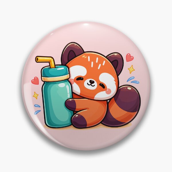 Item preview, Red Panda Tumbler Sticker designed and sold by RedpandasMerch.
