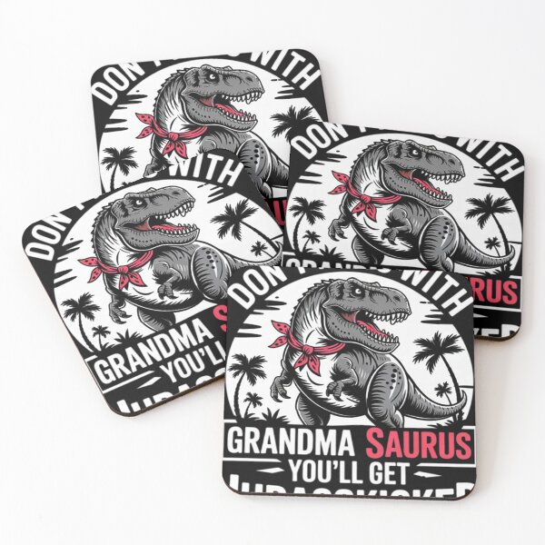 Item preview, Dont Mess with Grandmasaurus Youll Get Jurasskicked Grandma Hoodie designed and sold by HazelBergna.