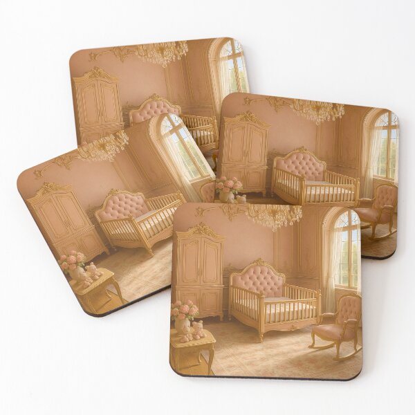 Item preview, Golden Rococo Royal Nursery Dream designed and sold by yum1108.