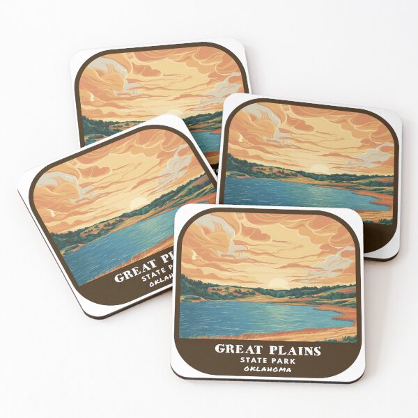 Item preview, Great Plains State Park (Oklahoma) designed and sold by RabbitK.