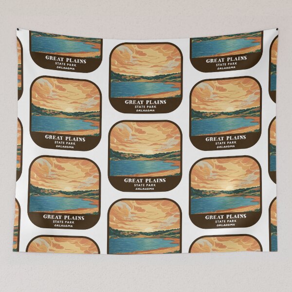 Item preview, Great Plains State Park (Oklahoma) designed and sold by RabbitK.