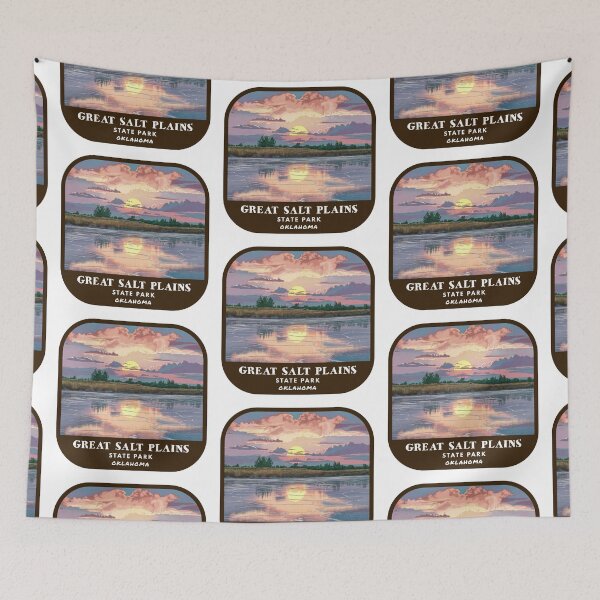 Item preview, Great Salt Plains State Park (Oklahoma) designed and sold by RabbitK.