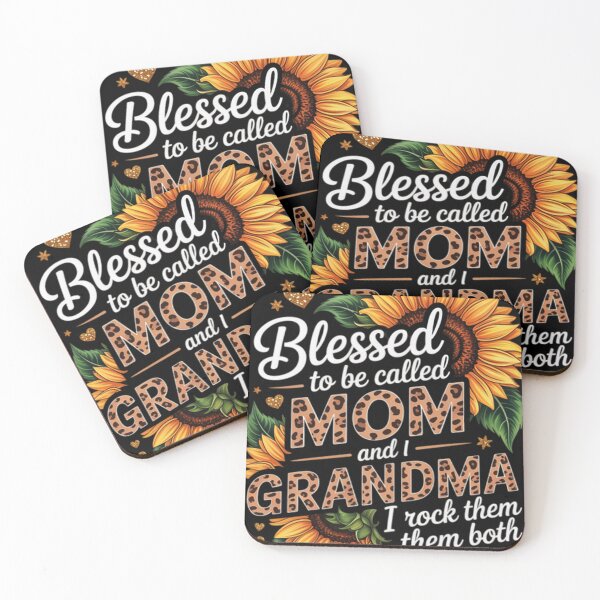 Item preview, Floral Blessed to Be Called Mom and Grandma I Rock Them Both Hoodie designed and sold by HazelBergna.