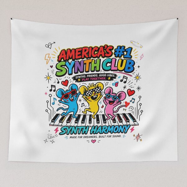 Item preview, Synth Squeaks & Beats designed and sold by taratyanprint.