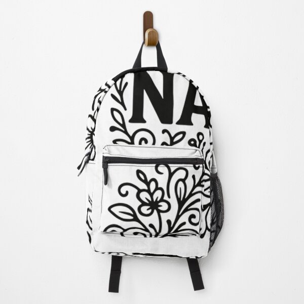 Item preview, Floral Nana Script – Decorative Typographic Art Hoodie designed and sold by HazelBergna.