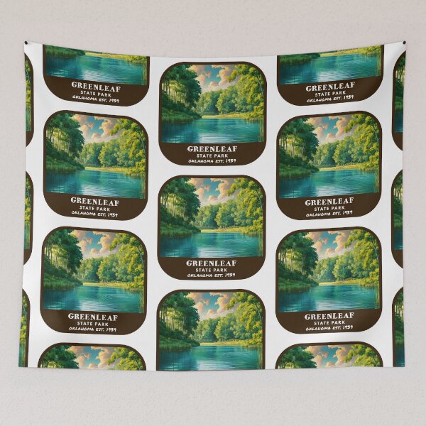 Item preview, Greenleaf State Park (Oklahoma) designed and sold by RabbitK.