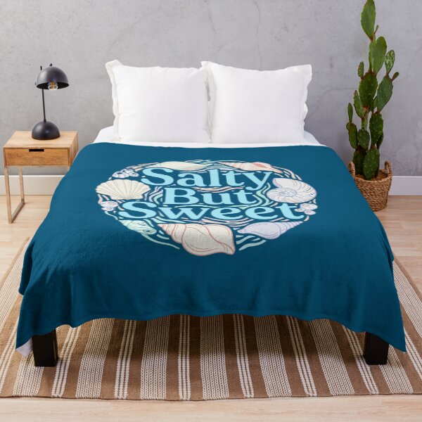 Item preview, Salty But Sweet Cute Beach Summer Quote Minimal Coastal Aesthetic Design designed and sold by Im-Ara.