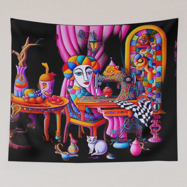 Item preview, Thread of Dreams: The Cosmic Seamstress designed and sold by daweave77.