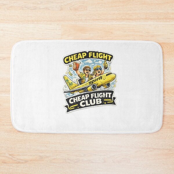 Item preview, Cheap Flight Club Funny Travel Sticker | Budget Traveler Humor Design designed and sold by Artbysarmina.