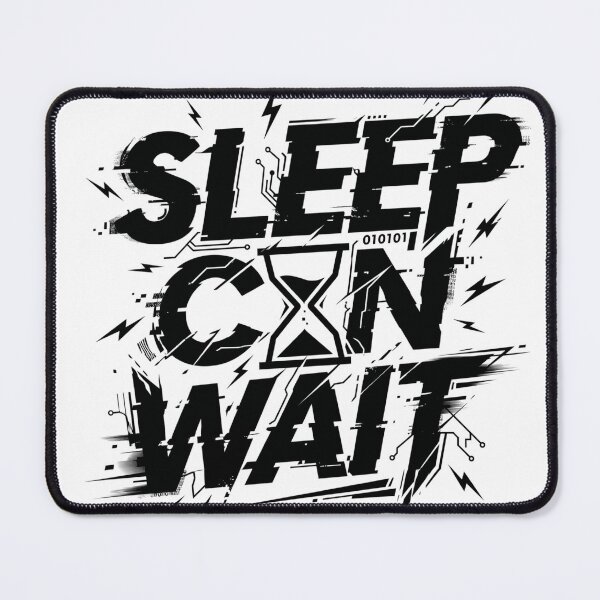 Item preview, Sleep Can Wait Hustle Typography Streetwear Shirt designed and sold by pradeepvisuals.