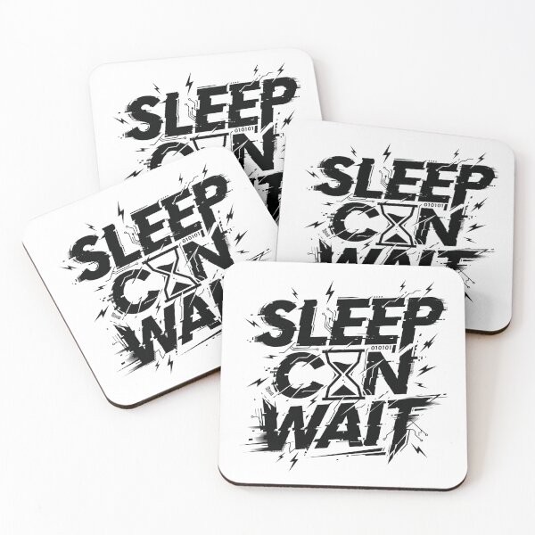 Item preview, Sleep Can Wait Hustle Typography Streetwear Shirt designed and sold by pradeepvisuals.