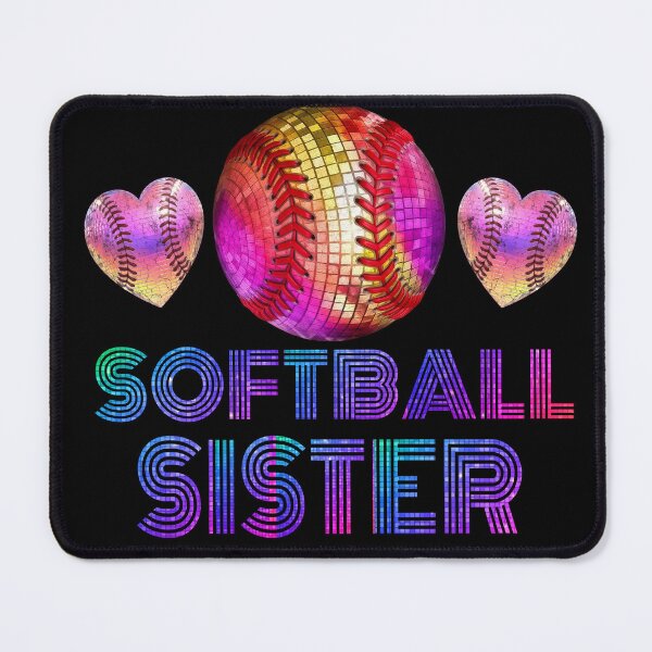 Item preview, Disco Softball Sister Retro Design designed and sold by LarryMBrown.