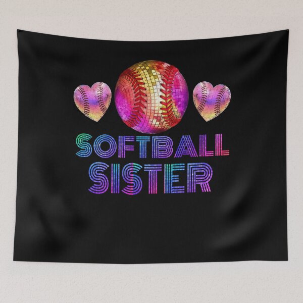 Item preview, Disco Softball Sister Retro Design designed and sold by LarryMBrown.