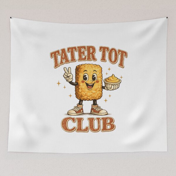 Item preview, Tater Tot Club Funny designed and sold by zoes-ink.