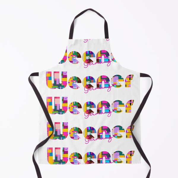 Item preview, Weener, Germany, Vibrant Abstract City Typography Art designed and sold by Wanderful-roads.