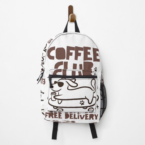 Item preview, Funny Coffee Club Free Delivery designed and sold by thebest-2studio.