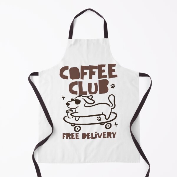 Item preview, Funny Coffee Club Free Delivery designed and sold by thebest-2studio.