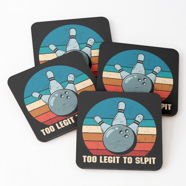 Item preview, Too Legit to Split - Funny Bowling designed and sold by qiesyabartha.
