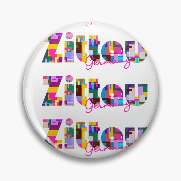 Item preview, Zittau, Germany, Vibrant Abstract City Typography Art designed and sold by Wanderful-roads.