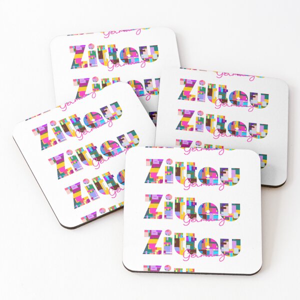 Item preview, Zittau, Germany, Vibrant Abstract City Typography Art designed and sold by Wanderful-roads.