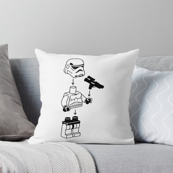 Item preview, Brick Face - Lego Stormtrooper white soldier assembly design designed and sold by tonylau81.
