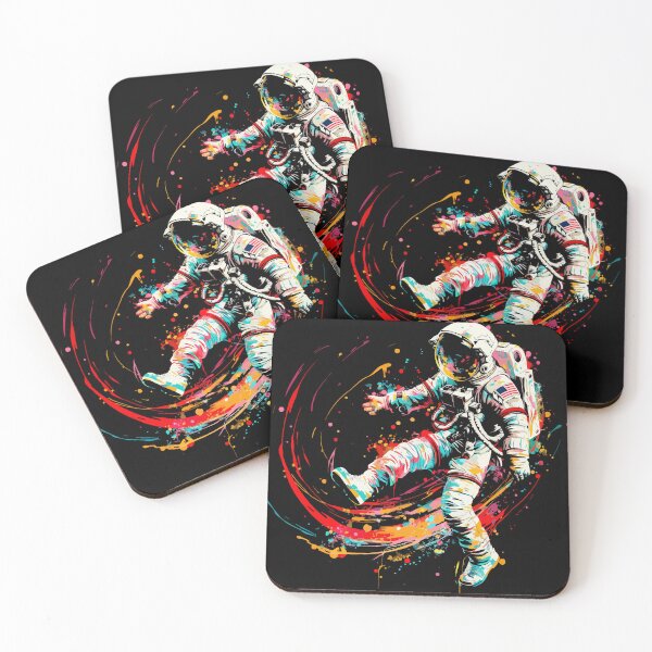 Item preview, Astronaut Colorful Vector designed and sold by shivthink.
