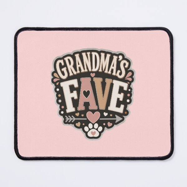 Item preview, Grandma Gift Grandmas Fave Cute Typography Design designed and sold by Mindworx21.