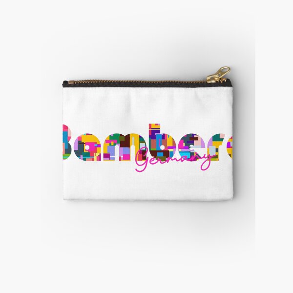 Item preview, Bamberg, Germany, Vibrant Abstract City Typography Art designed and sold by Wanderful-roads.