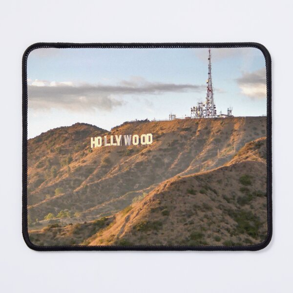Item preview, Golden Hour over Hollywood Hills designed and sold by sky earth human.
