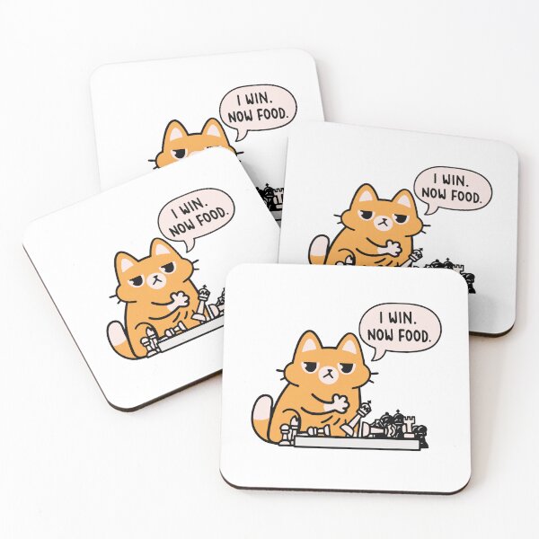 Item preview, Cat And Chess designed and sold by SamRuthOne.